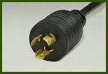 United States NEMA L5-15 Locking Power Cord